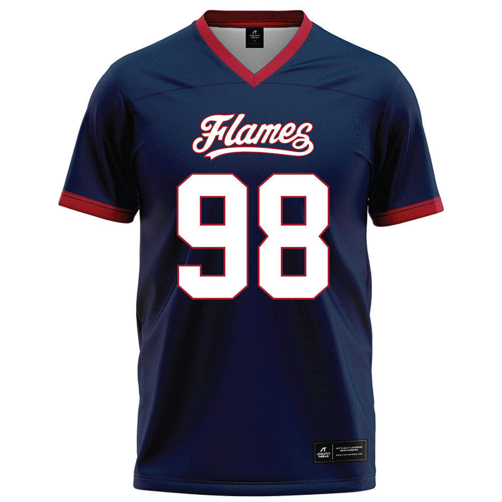 Liberty - NCAA Football : Weston Woodard - Navy Football Jersey-0
