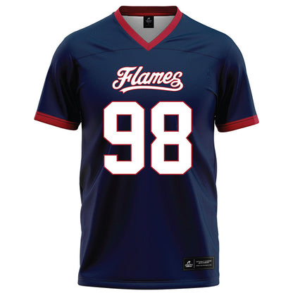 Liberty - NCAA Football : Weston Woodard - Navy Football Jersey-0