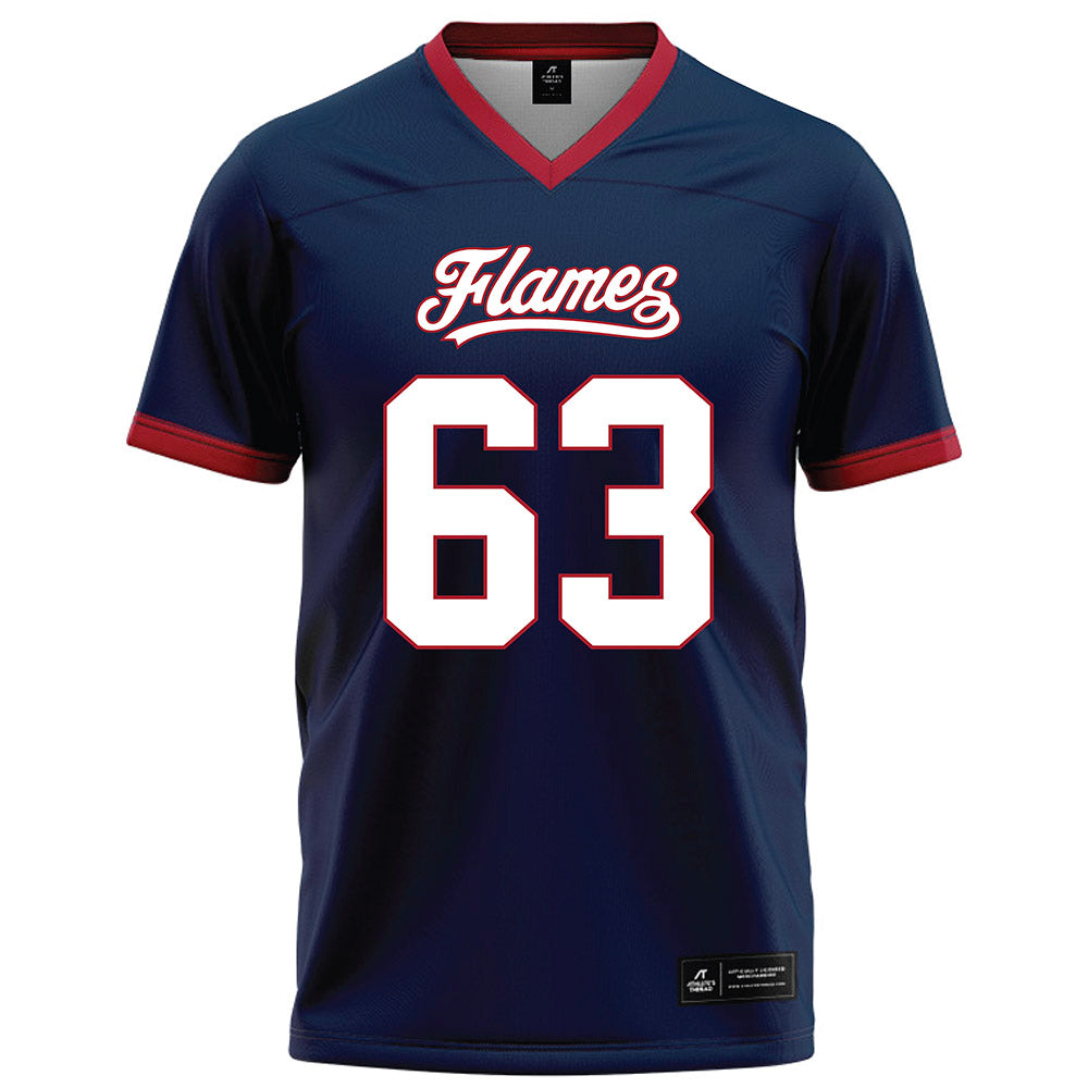 Liberty - NCAA Football : DaJyQuwan Jackson-Payne - Navy Football Jersey-0