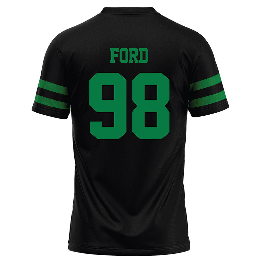 North Texas - NCAA Football : Seth Ford - Black Football Jersey