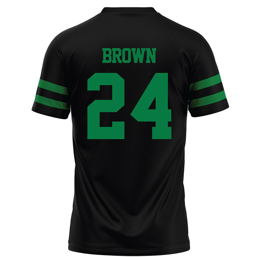 North Texas - NCAA Football : Chavez Brown - Black Football Jersey