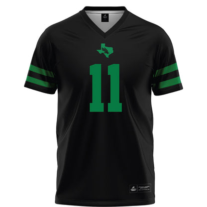 North Texas - NCAA Football : Quinton Hammonds - Black Football Jersey-0