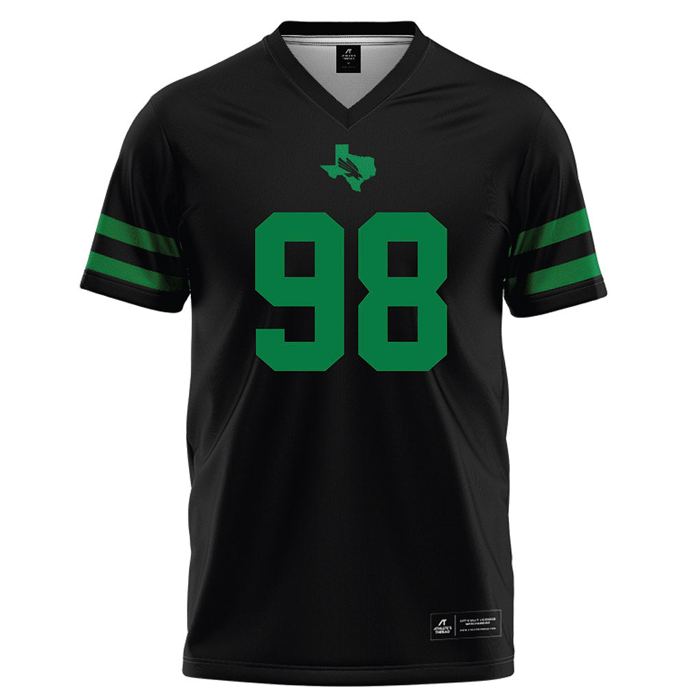 North Texas - NCAA Football : Seth Ford - Black Football Jersey