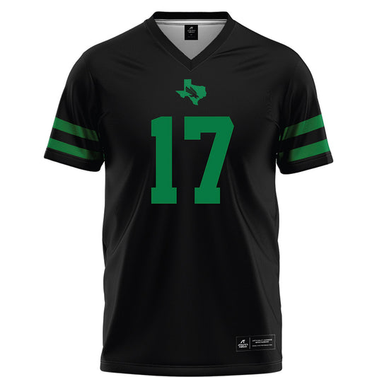 North Texas - NCAA Football : Taylor Starling - Black Football Jersey