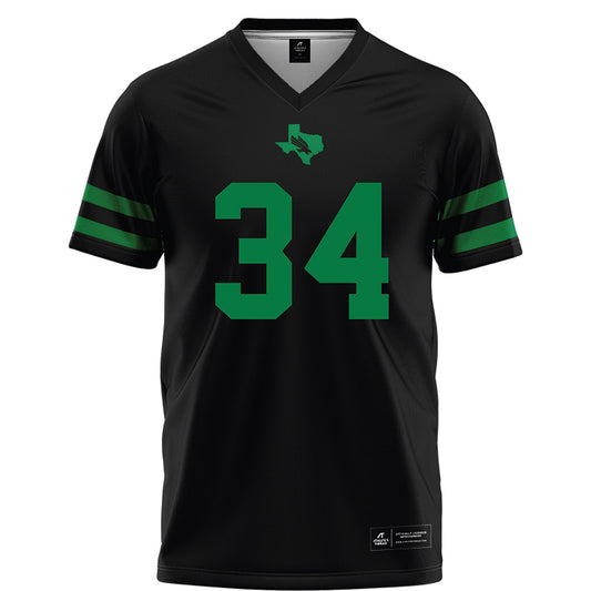 North Texas - NCAA Football : Lane Stewart - Black Football Jersey