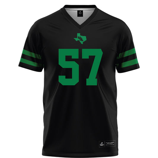 North Texas - NCAA Football : Chandler Strong - Black Football Jersey-0