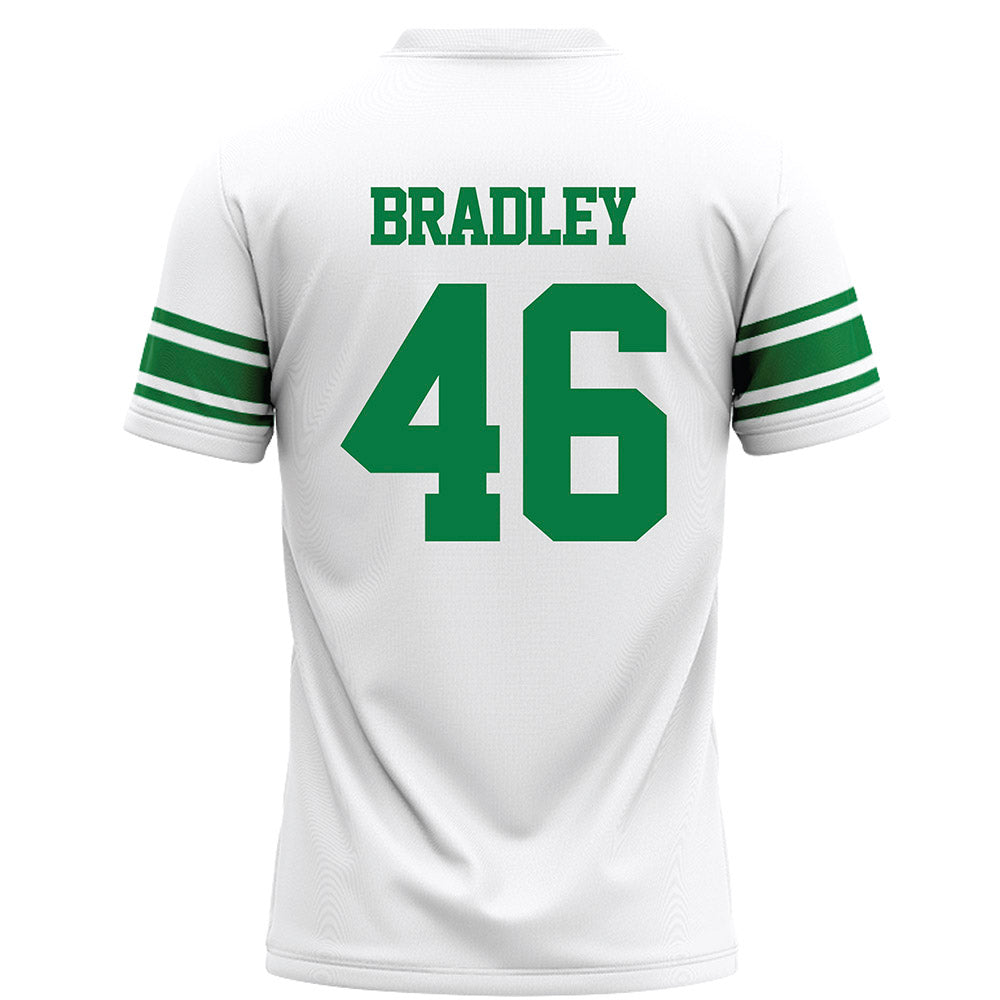 North Texas - NCAA Football : Keelene Bradley - White Football Jersey-1