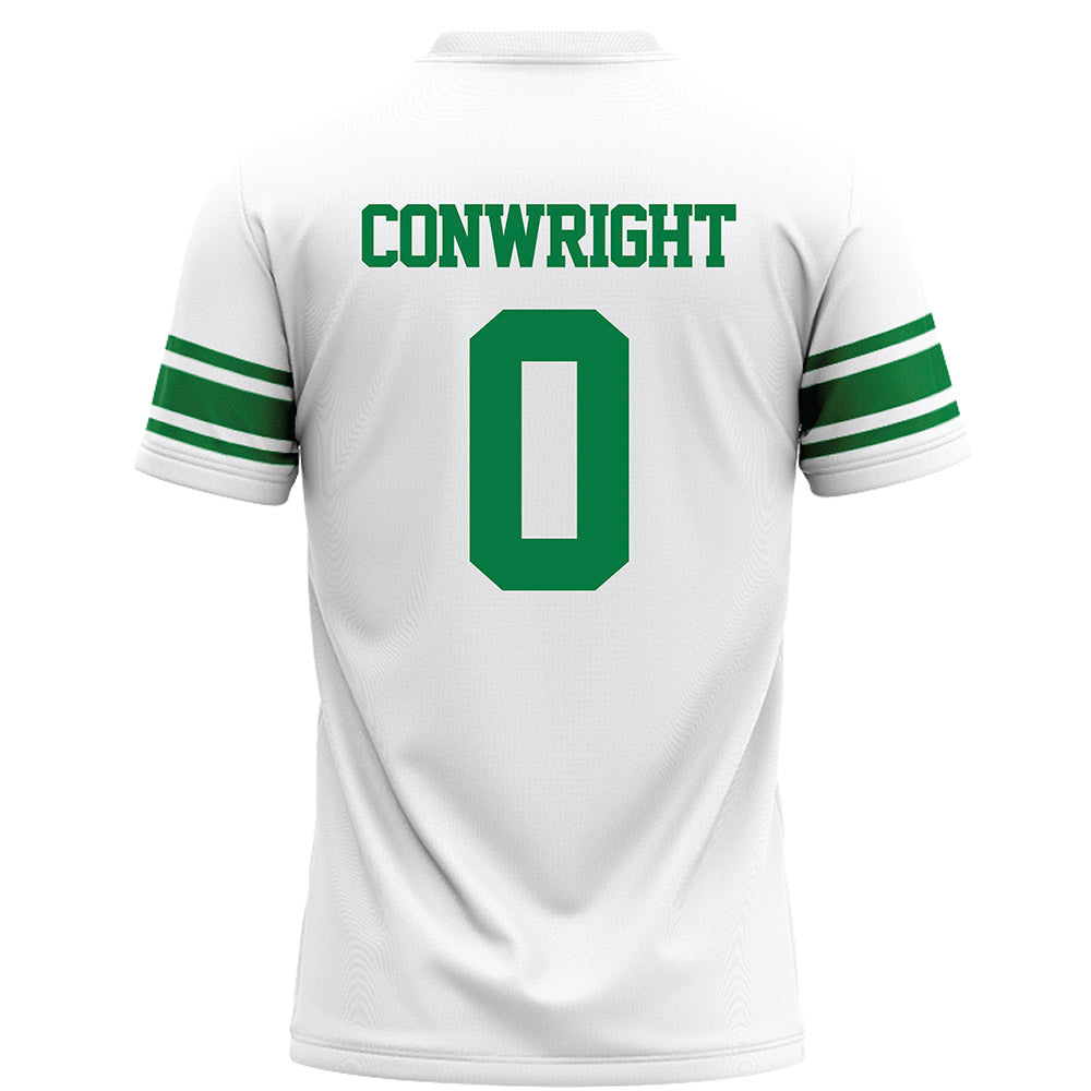 North Texas - NCAA Football : Blair Conwright - White Football Jersey