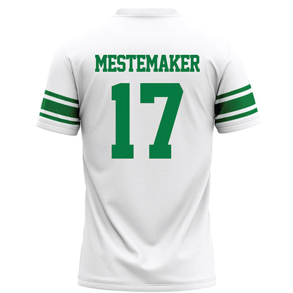 North Texas - NCAA Football : Drew Mestemaker - White Football Jersey