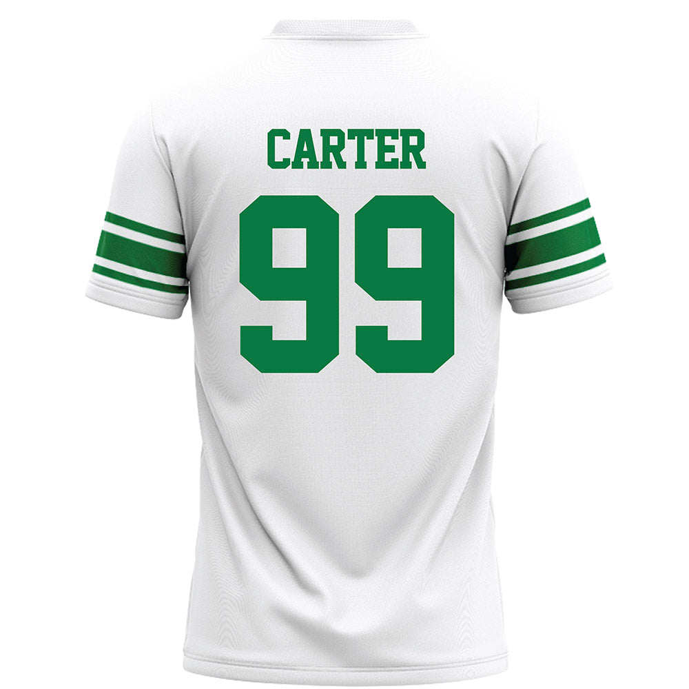 North Texas - NCAA Football : Avion Carter - White Football Jersey-1