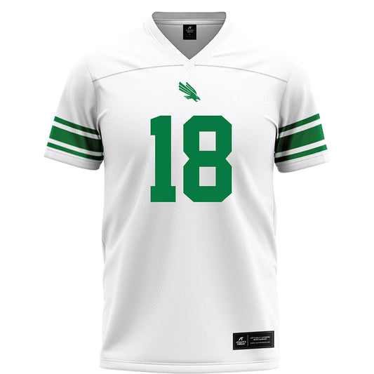 North Texas - NCAA Football : Mason Ferguson - White Football Jersey