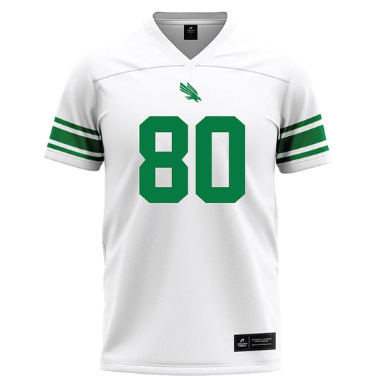 North Texas - NCAA Football : Baron Tipton - White Football Jersey