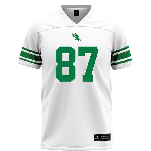 North Texas - NCAA Football : Brandon Young Jr - White Football Jersey