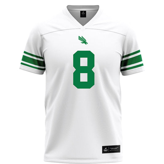 North Texas - NCAA Football : Shandon King - White Football Jersey-0