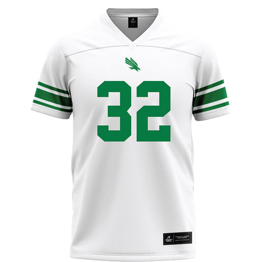 North Texas - NCAA Football : Ethan Wesloski - White Football Jersey