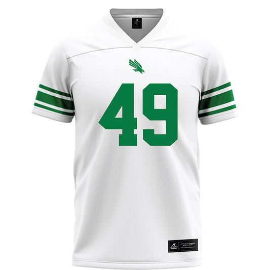 North Texas - NCAA Football : Kamdon McFarland - White Football Jersey