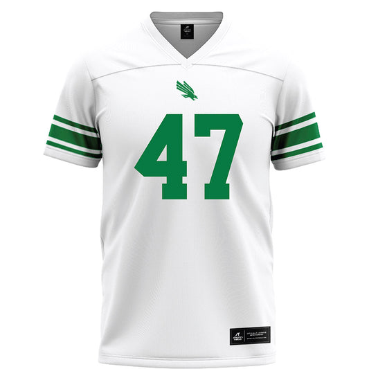 North Texas - NCAA Football : Harrison Dempsey - White Football Jersey