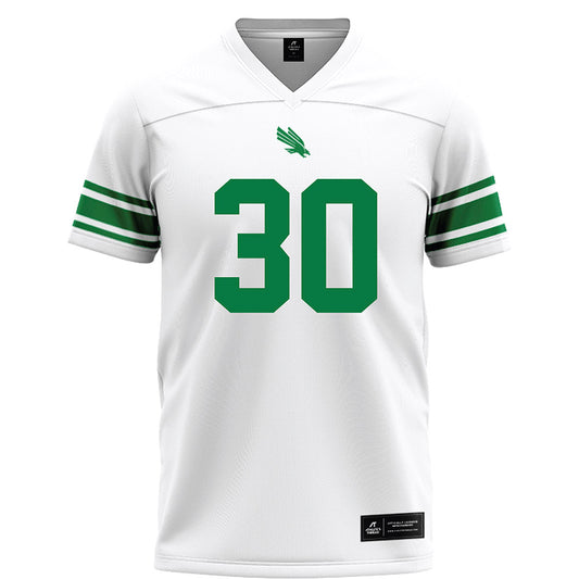 North Texas - NCAA Football : Ashton Gray - White Football Jersey