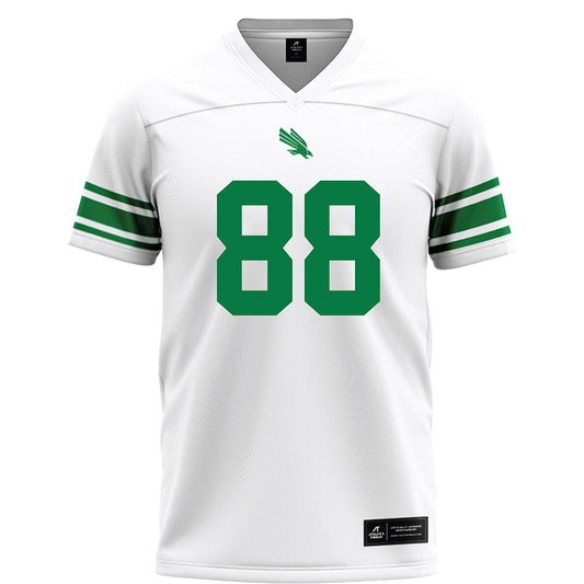 North Texas - NCAA Football : Xzavior Kautai - White Football Jersey