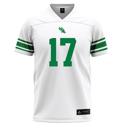 North Texas - NCAA Football : Drew Mestemaker - White Football Jersey