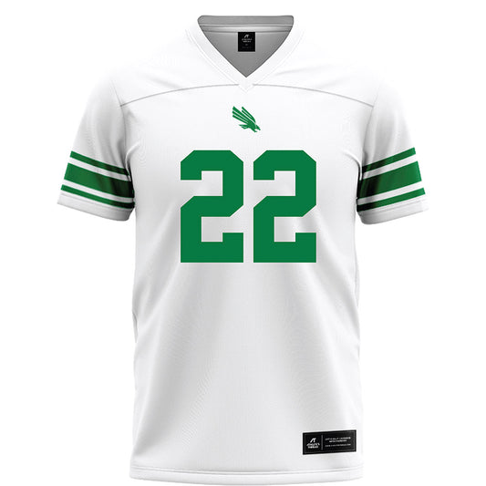 North Texas - NCAA Football : Landon Sides - White Football Jersey