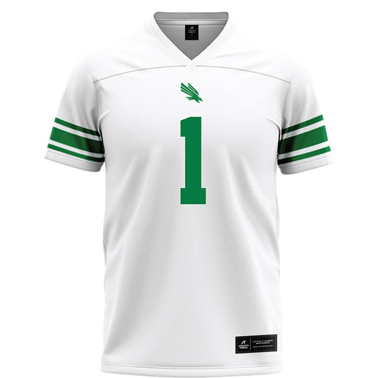 North Texas - NCAA Football : Miles Coleman - White Football Jersey-0