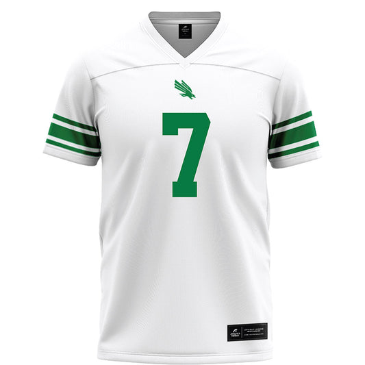 North Texas - NCAA Football : Max Reese - White Football Jersey-0