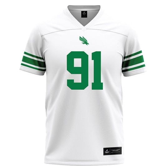 North Texas - NCAA Football : Demetrie Morgan - White Football Jersey-0