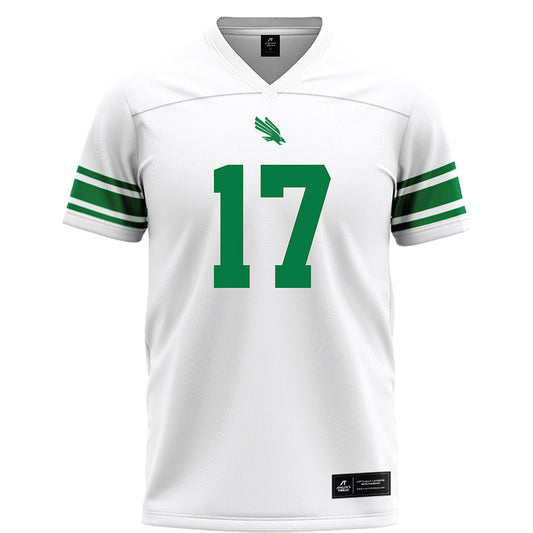 North Texas - NCAA Football : Taylor Starling - White Football Jersey