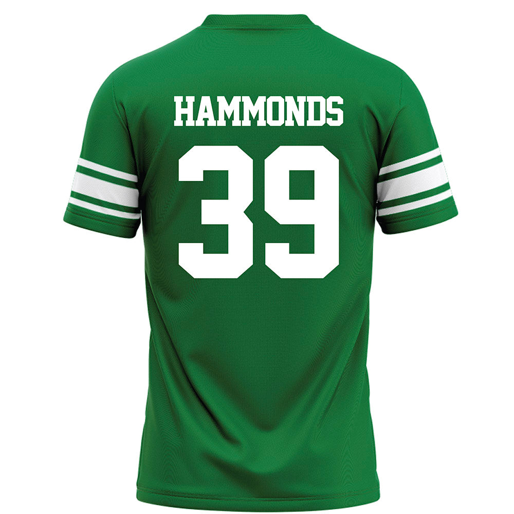 North Texas - NCAA Football : Quinton Hammonds - Green Football Jersey-1