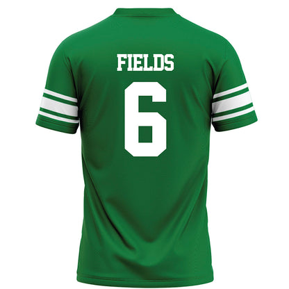 North Texas - NCAA Football : Trey Fields - Green Football Jersey-1