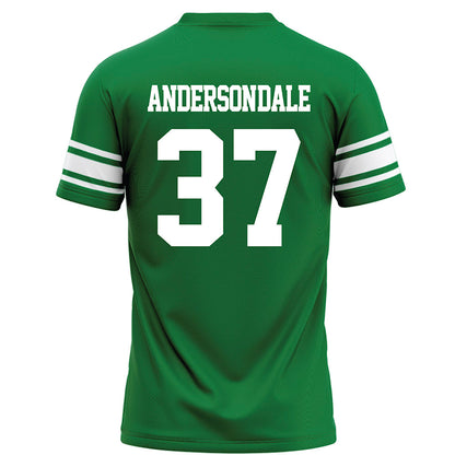 North Texas - NCAA Football : Kabriel Anderson-Dale - Green Football Jersey