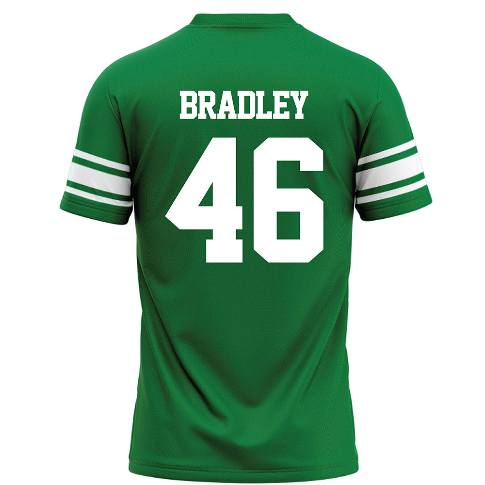 North Texas - NCAA Football : Keelene Bradley - Green Football Jersey-1