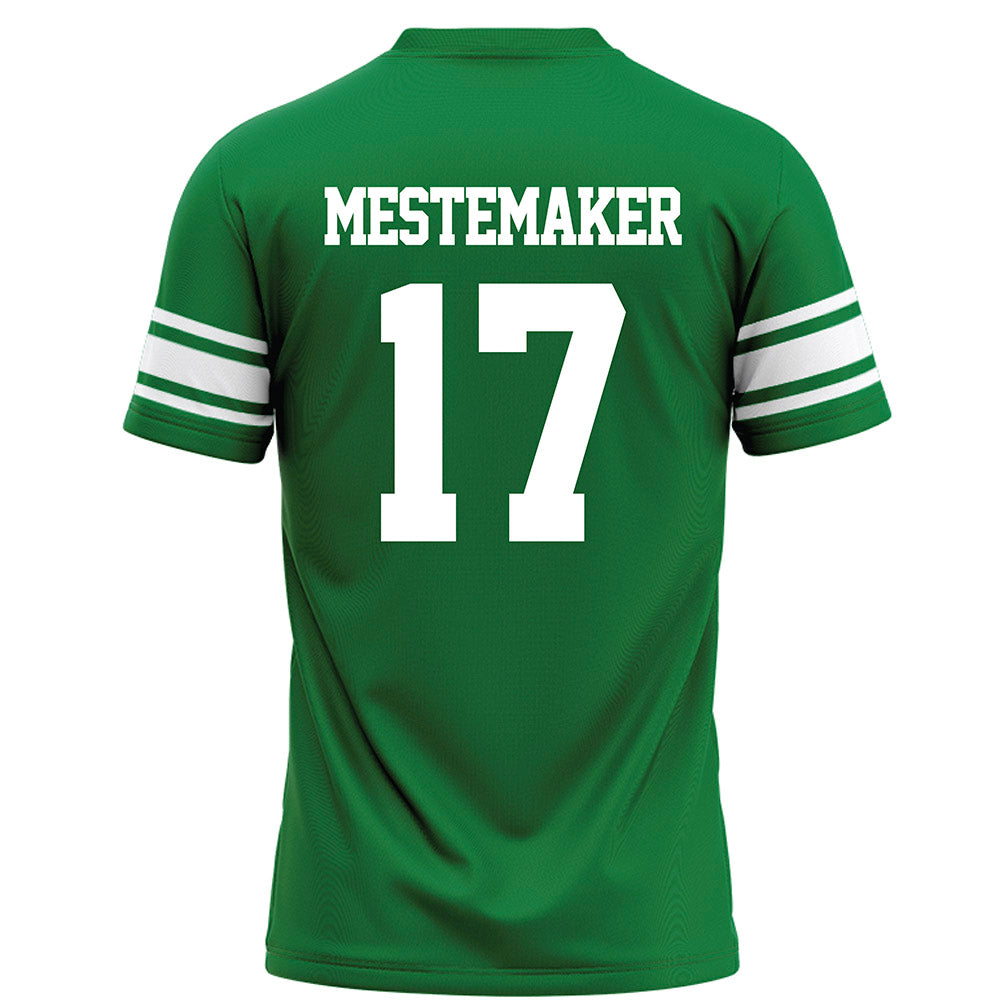 North Texas - NCAA Football : Drew Mestemaker - Green Football Jersey