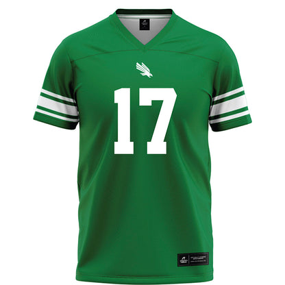 North Texas - NCAA Football : Drew Mestemaker - Green Football Jersey