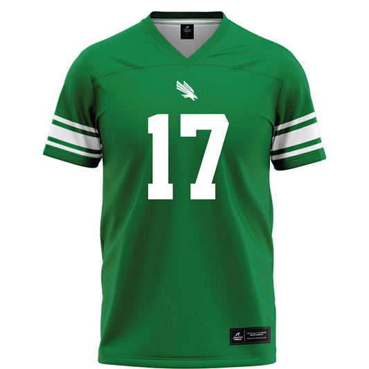 North Texas - NCAA Football : Drew Mestemaker - Green Football Jersey