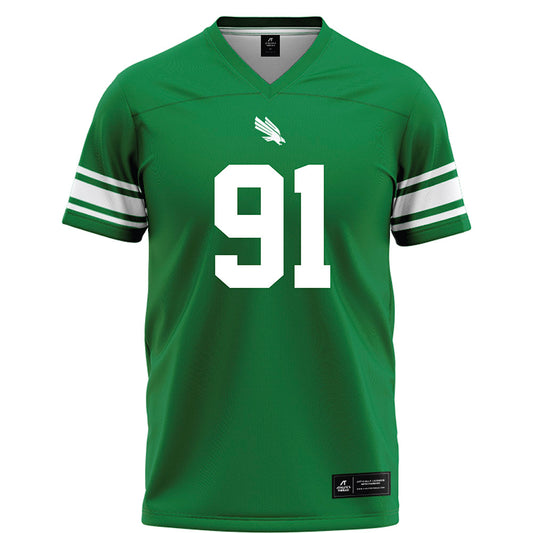North Texas - NCAA Football : Demetrie Morgan - Green Football Jersey-0