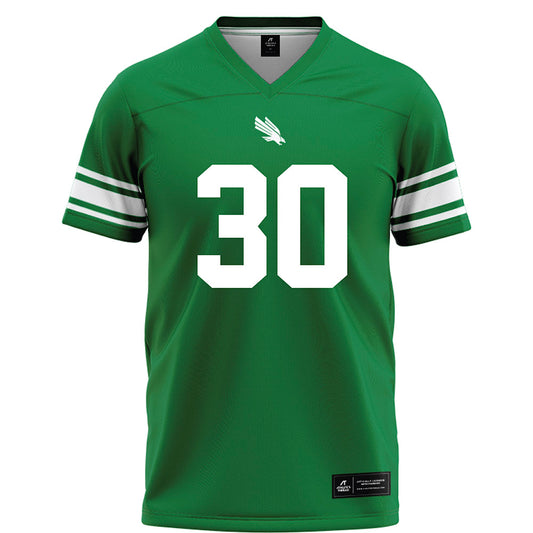 North Texas - NCAA Football : Ashton Gray - Green Football Jersey