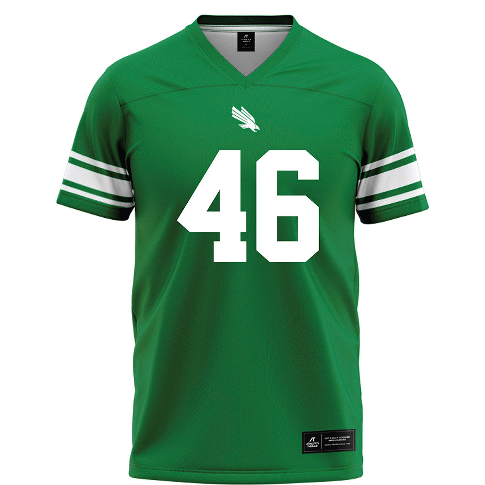 North Texas - NCAA Football : Keelene Bradley - Green Football Jersey-0