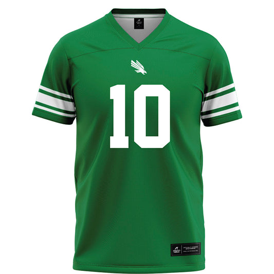 North Texas - NCAA Football : Wyatt Young - Green Football Jersey-0