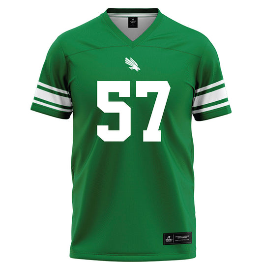 North Texas - NCAA Football : Austin Williams - Green Football Jersey