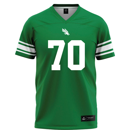 North Texas - NCAA Football : Isaac Sohn - Green Football Jersey