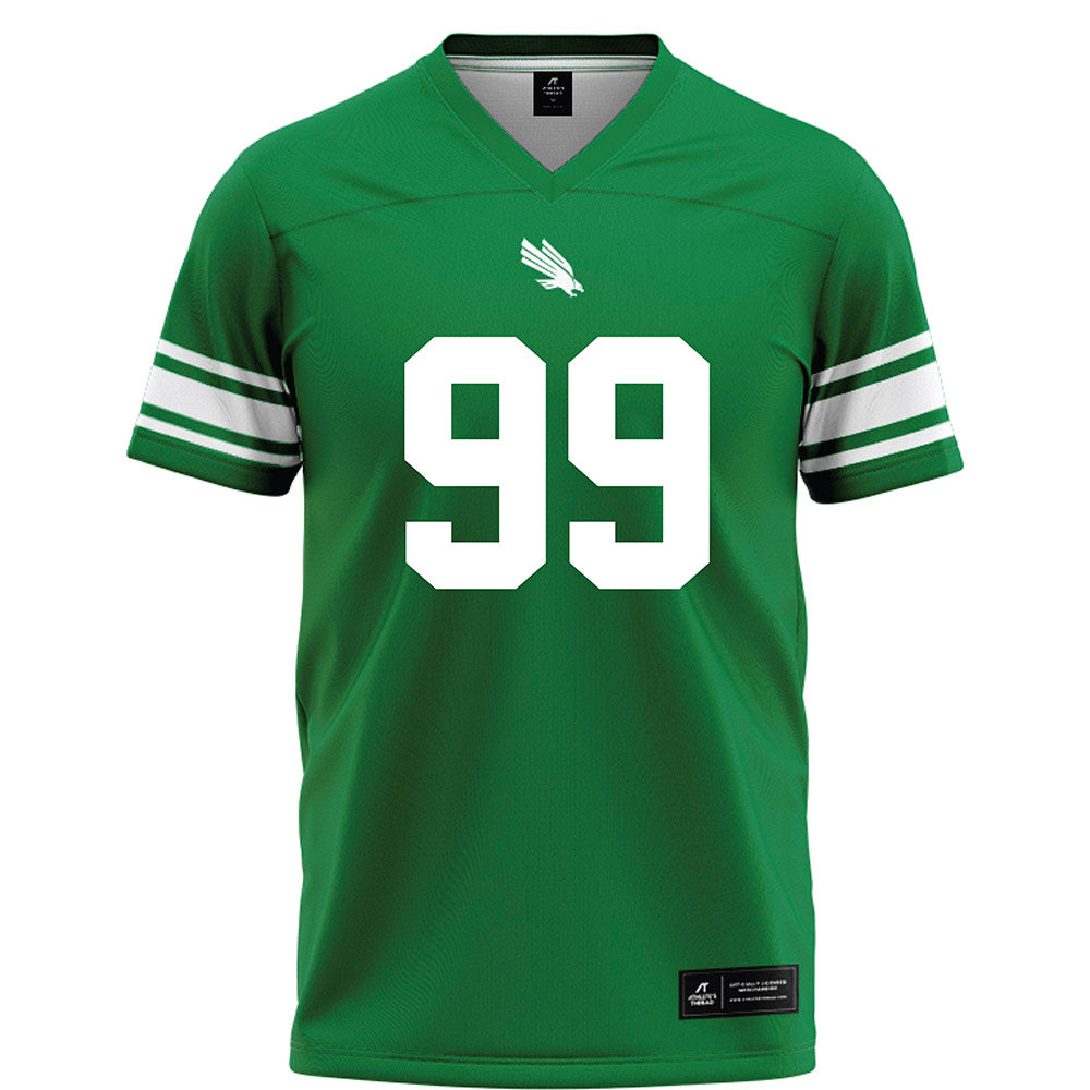 North Texas - NCAA Football : Avion Carter - Green Football Jersey-0