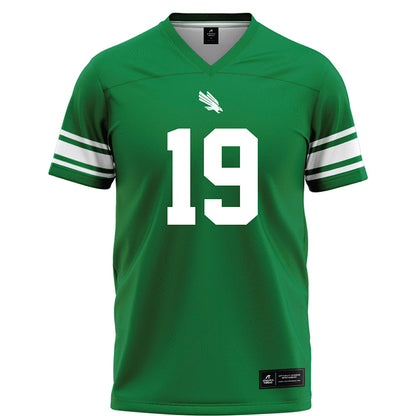 North Texas - NCAA Football : Victor Aderungboye - Green Football Jersey
