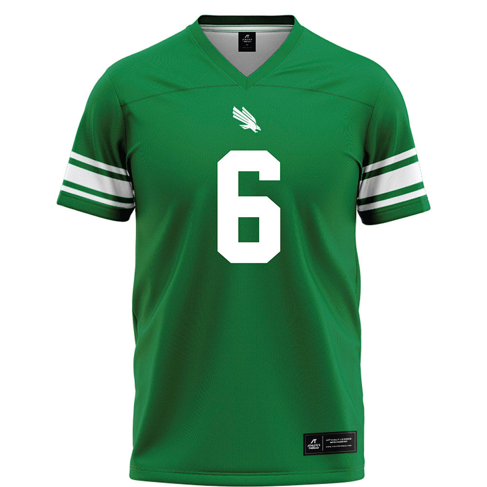 North Texas - NCAA Football : Trey Fields - Green Football Jersey-0