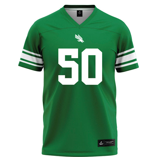 North Texas - NCAA Football : Jahzari Priester - Green Football Jersey-0