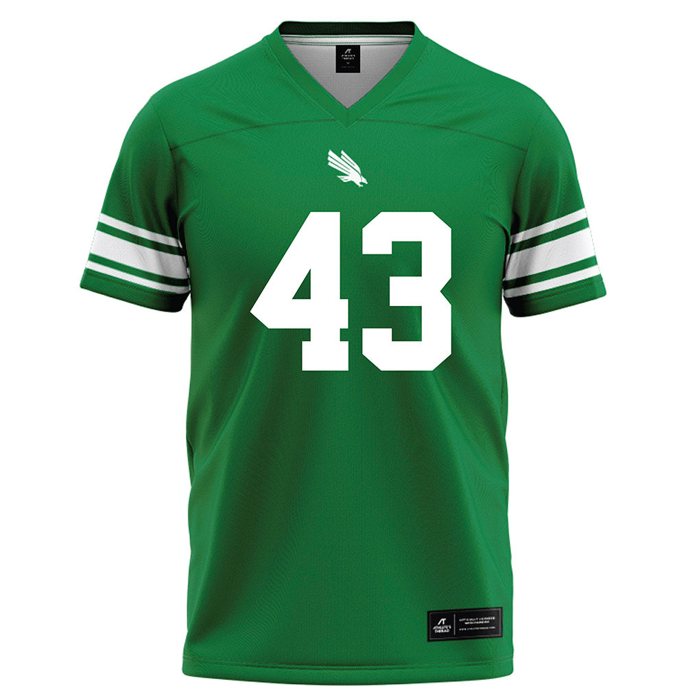 North Texas - NCAA Football : Anthony Benford - Green Football Jersey-0