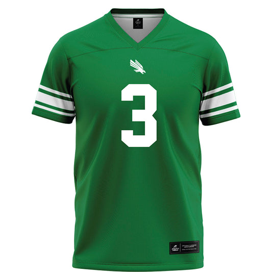 North Texas - NCAA Football : Evan Jackson - Green Football Jersey-0