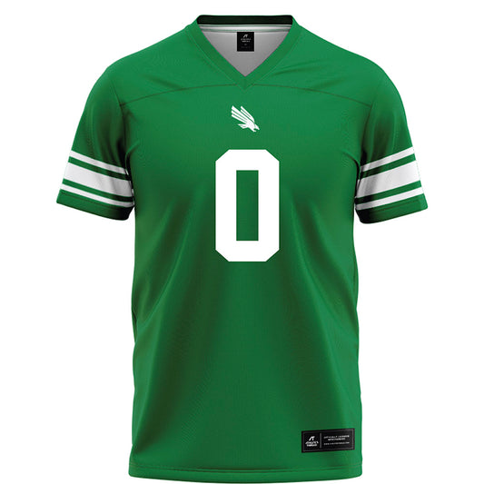 North Texas - NCAA Football : Will Jones II - Green Football Jersey-0