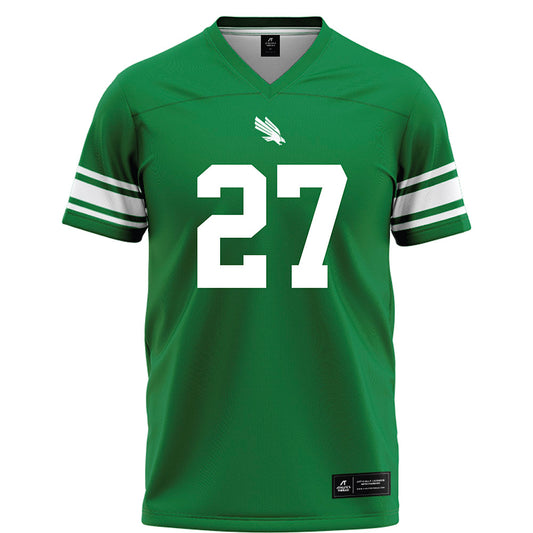 North Texas - NCAA Football : Wyatt Young - Green Football Jersey